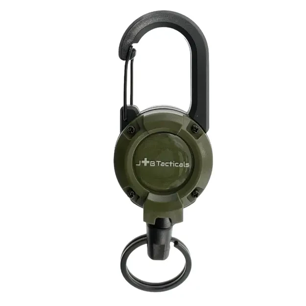 JB Tacticals taktinis įtraukiklis 75.5 cm su karabinu – JB01, žalias