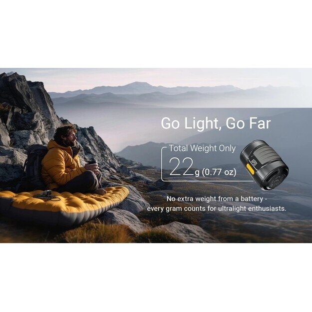 Nitecore AP01 mini pompa USB-C