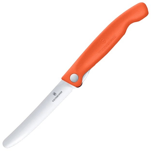 Victorinox Picnic Swiss Classic sulankstomas virtuvinis peilis Orange 6.7839.FC1