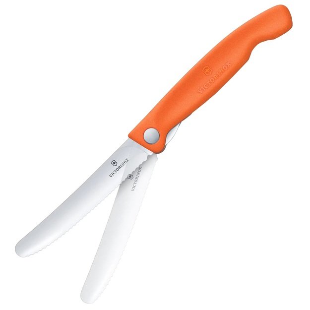 Victorinox Picnic Swiss Classic sulankstomas virtuvinis peilis Orange 6.7839.FC1