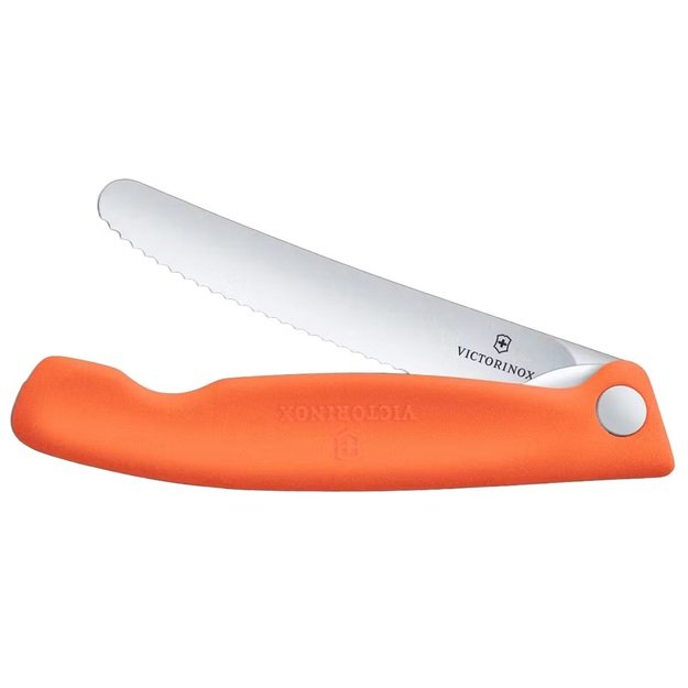 Victorinox Picnic Swiss Classic sulankstomas virtuvinis peilis Orange 6.7839.FC1