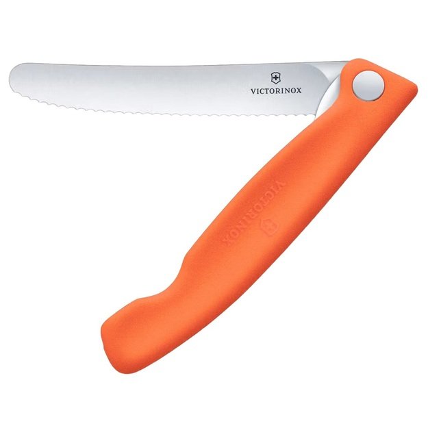 Victorinox Picnic Swiss Classic sulankstomas virtuvinis peilis Orange 6.7839.FC1