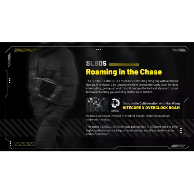 Nitecore SLB05 – EDC Sling Bag, 2 Liters
