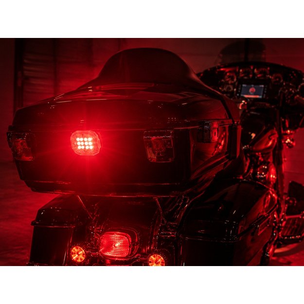 LED RGB stroboskopinės lemputės su nuotolinio valdymo pulteliu – 2 VNT RINKINYS