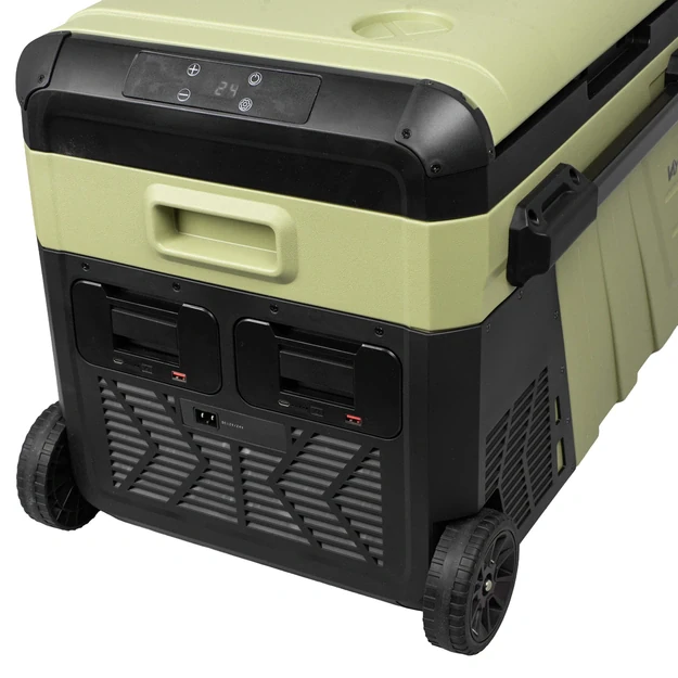 Kelioninis šaldytuvas 37L DC 12/24V AC 220-240V, vienos kameros, su ratukais, „Travel series VA-TW37“, Vayox