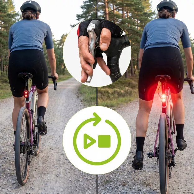 Vayox galinis dviračio žibintas 700mAh 200lm IPX6 VAR200