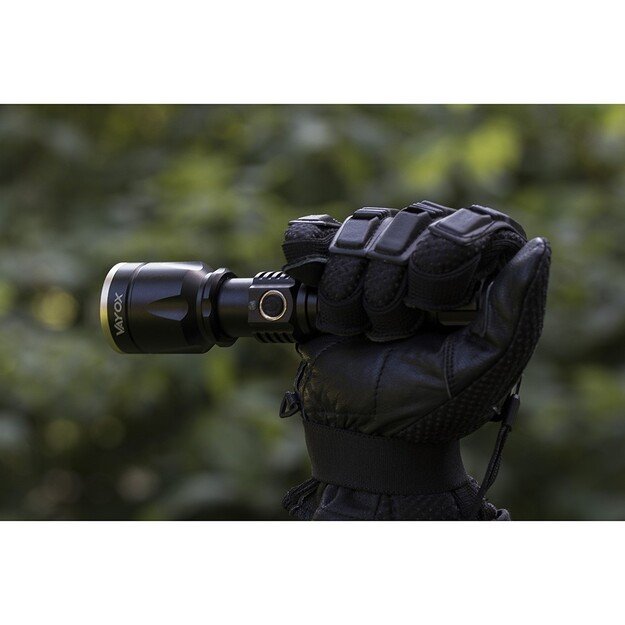 Vayox taktinis žibintuvėlis XP-E LED 800lm zomm VA0027