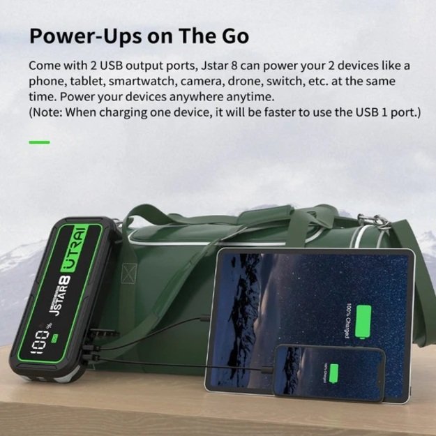 UTRAI Jstar 8 car starter 3000A