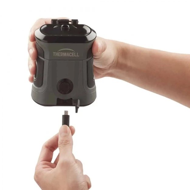 Thermacell EX90I uodus atbaidantis įkraunamas įrenginys, juodas 
