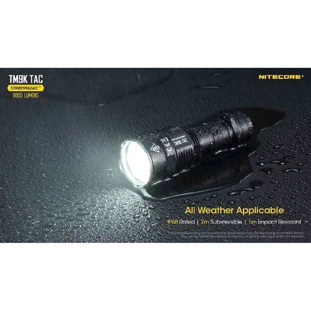 Nitecore TM9K TAC - 9800lm žibintuvėlis