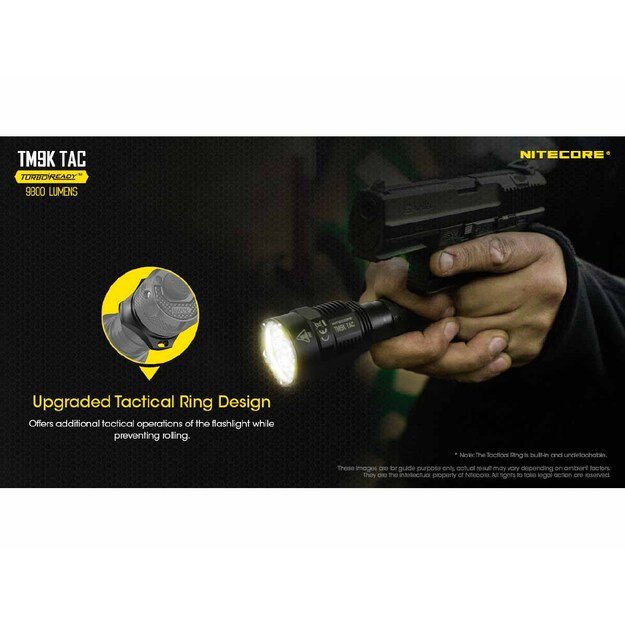 Nitecore TM9K TAC - 9800lm žibintuvėlis