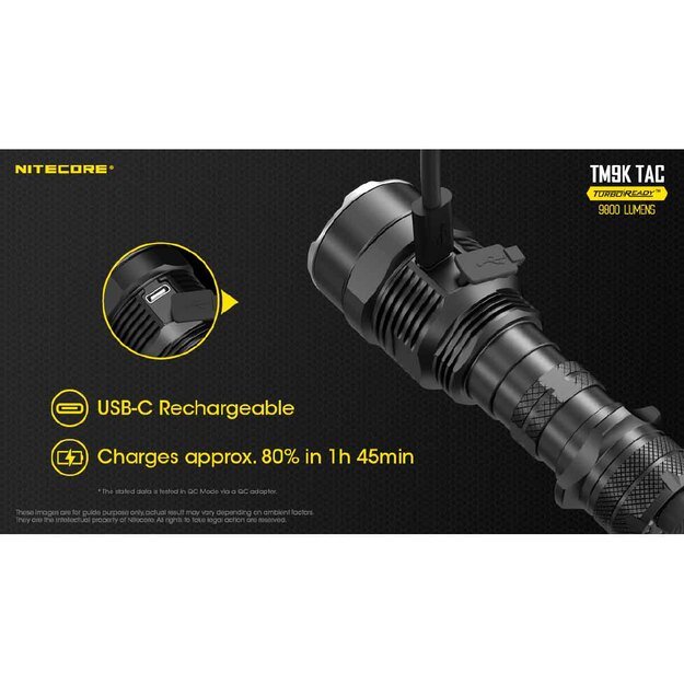Nitecore TM9K TAC - 9800lm žibintuvėlis