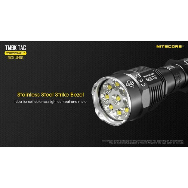 Nitecore TM9K TAC - 9800lm žibintuvėlis