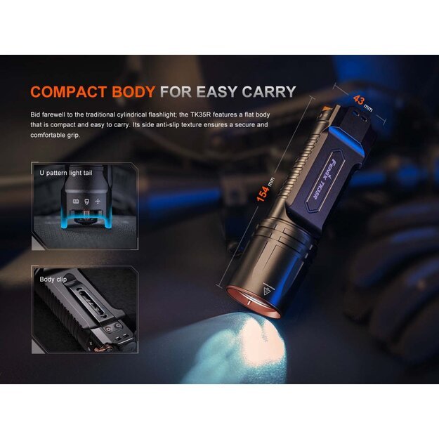 Fenix ​​TK35R LED žibintuvėlis