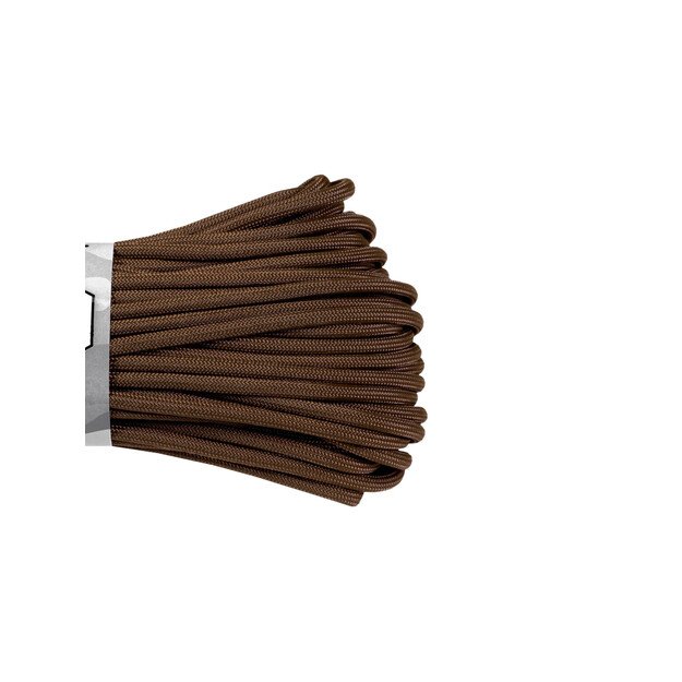 Paracord Atwood MFG 550-7 virvė 4mm 30,48m Ruda