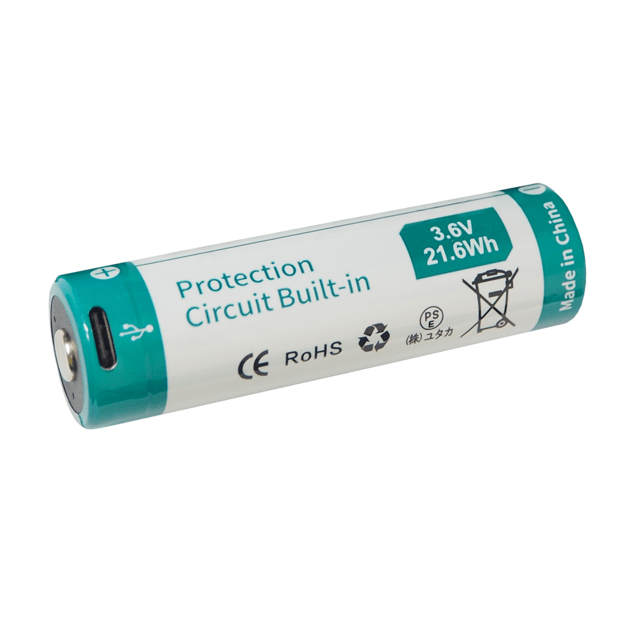 Keeppower ICR21700-600PCM 6000 мАч литий-ионный USB-C аккумулятор P2160TC