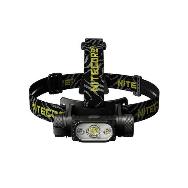 Nitecore HC65 V2.0 žibintuvėlis ant galvos