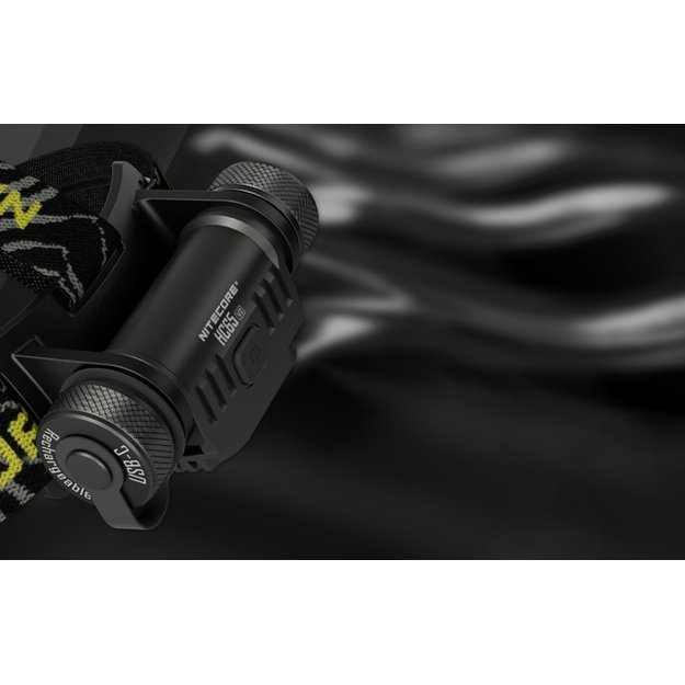 Nitecore HC65 V2.0 žibintuvėlis ant galvos