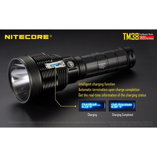Nitecore TM38 prožektorius
