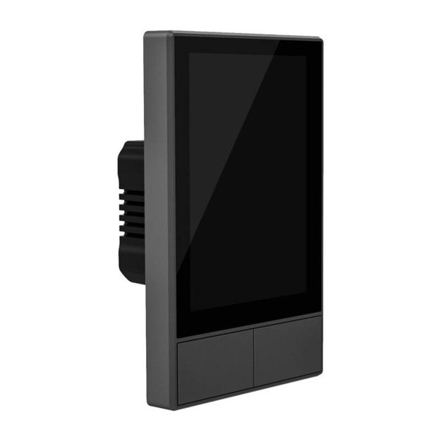 Умная WiFi панель управления SONOFF NSPanel (черная, 120 мм)