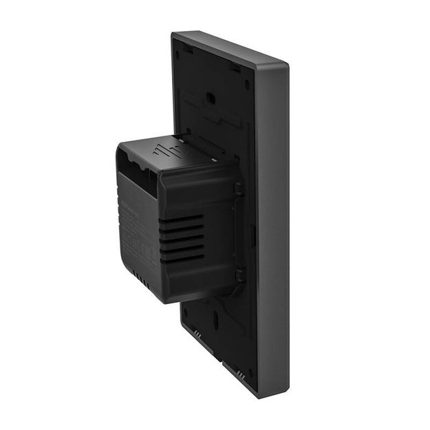 Умная WiFi панель управления SONOFF NSPanel (черная, 120 мм)