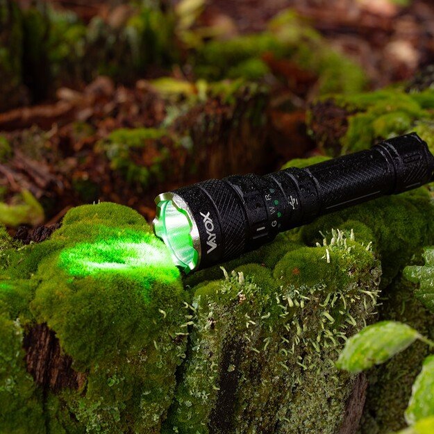 Vayox Pro Series 3 spalvų SST40 taktinis žibintuvėlis 1500lm VA0099