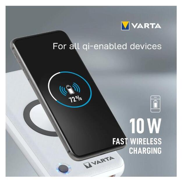 Varta atsarginis maitinimo šaltinis 20000mAh Powerbank 57909