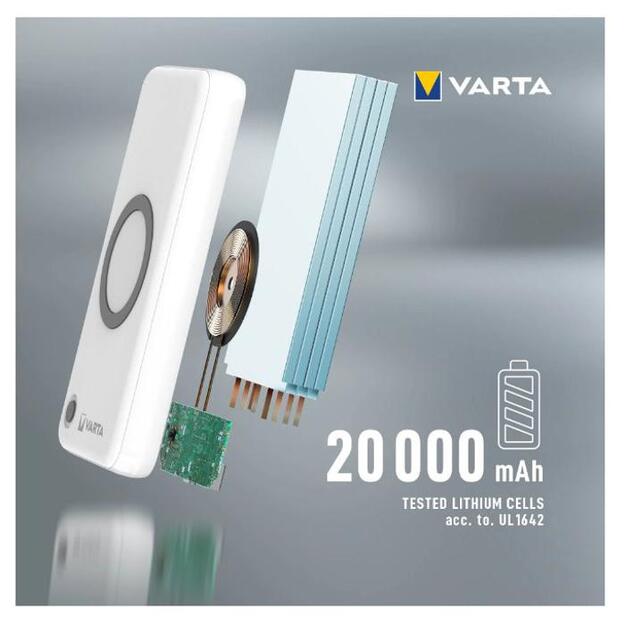 Varta atsarginis maitinimo šaltinis 20000mAh Powerbank 57909
