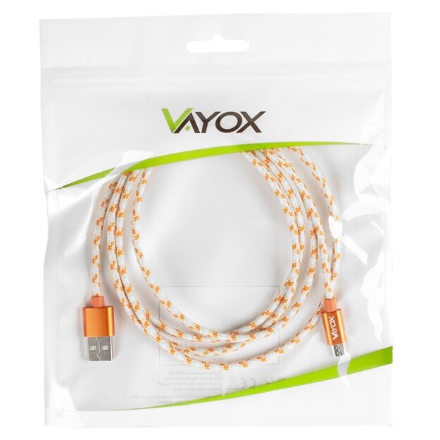 Vayox USB-micro kabelis 1.5m VA0145