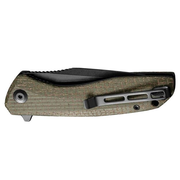 Civivi Baklash C801K peilis Green micarta