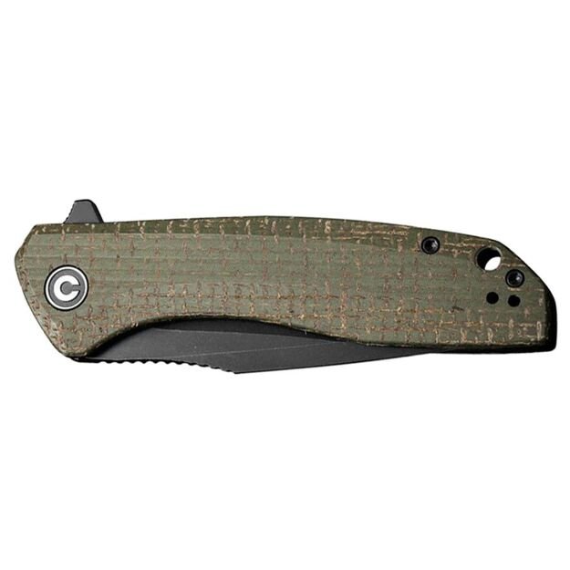 Civivi Baklash C801K peilis Green micarta
