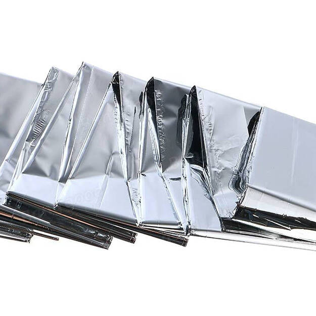 Термоодеяло, фольгированный коврик 160x210 см