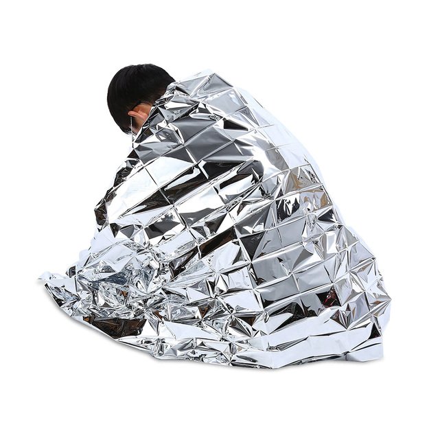 Термоодеяло, фольгированный коврик 160x210 см