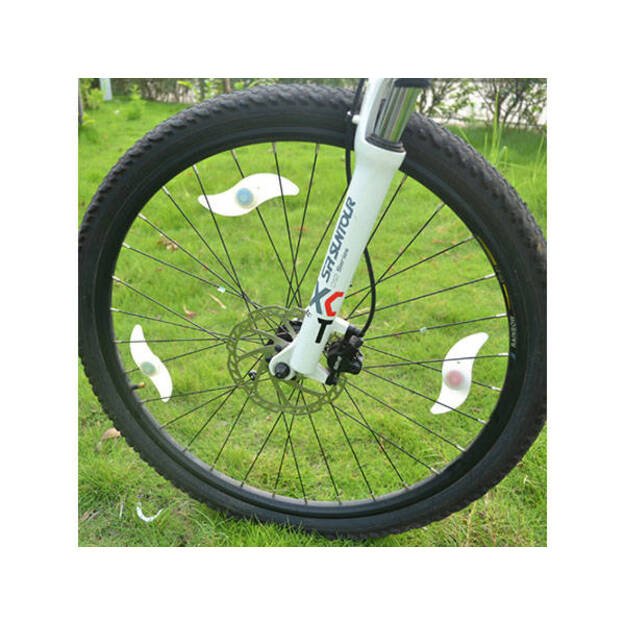 Dviračio rato apšvietimas LED MĖLYNA