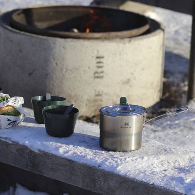 Набор для приготовления пищи Stanley Adventure из нержавеющей стали для двоих