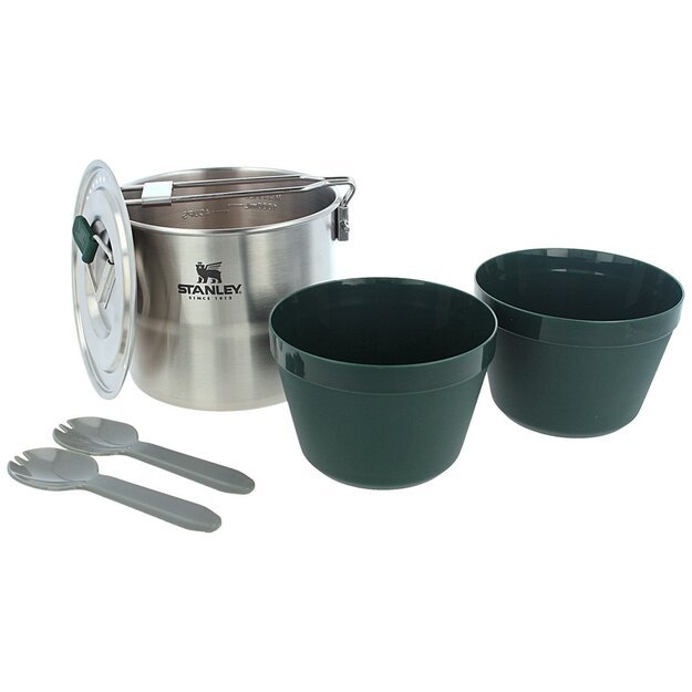 Набор для приготовления пищи Stanley Adventure из нержавеющей стали для двоих