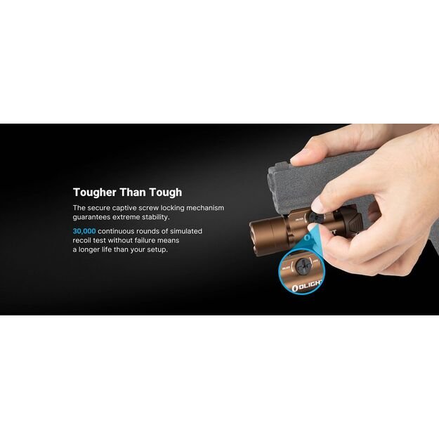 Olight PL Turbo Valkyrie Black, фонарик 800 люмен