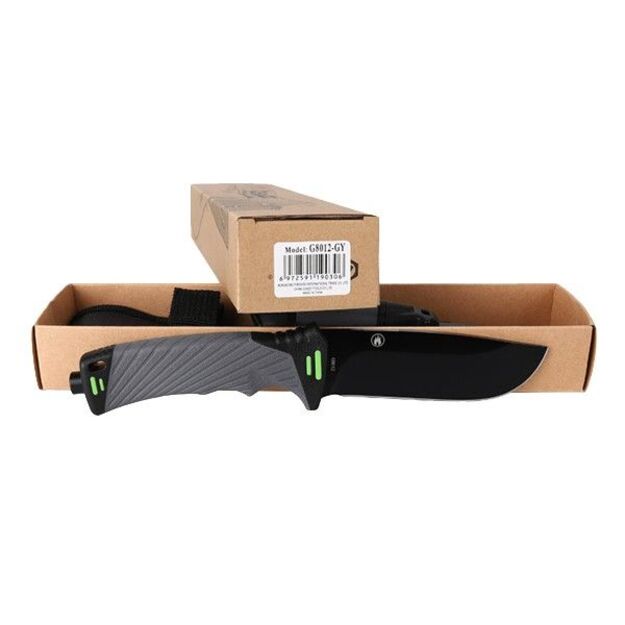 Ganzo G8012-GY flintlock fiksuotas peilis