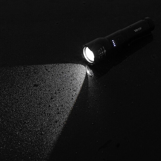 Vayox Įkraunamas žibintuvėlis 800lm 20W LED VA0180