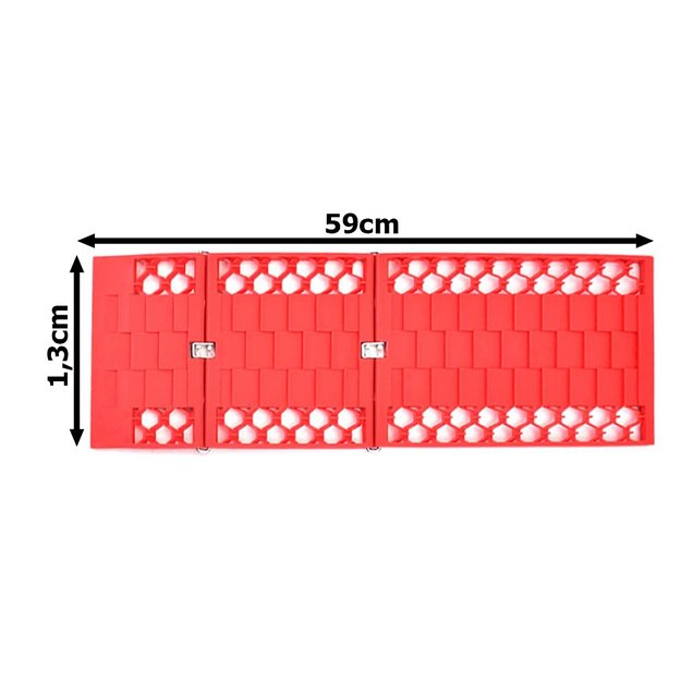 Neslystančios, sulankstomos automobilio lentelės, 2 vnt, bekelei, sniegui ir purvui