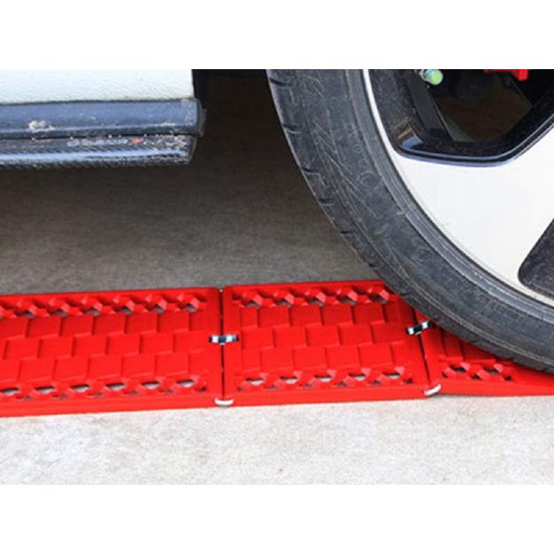 Neslystančios, sulankstomos automobilio lentelės, 2 vnt, bekelei, sniegui ir purvui