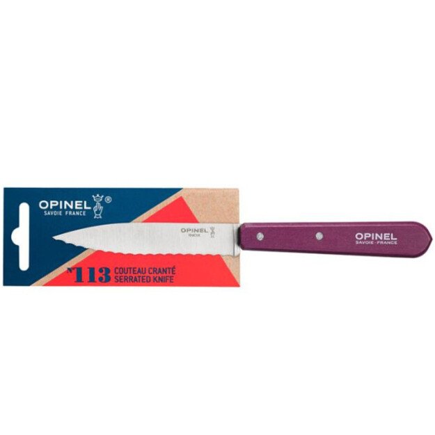 Opinel dantytas peilis Nr 113 Plum