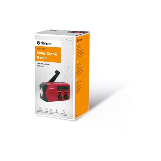 Avarinis radijo imtuvas DENVER SCR 2010