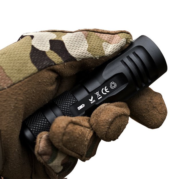 Manker U11 1050lm  XP-L LED USB įkraunamas žibintuvėlis, neutraliai balta