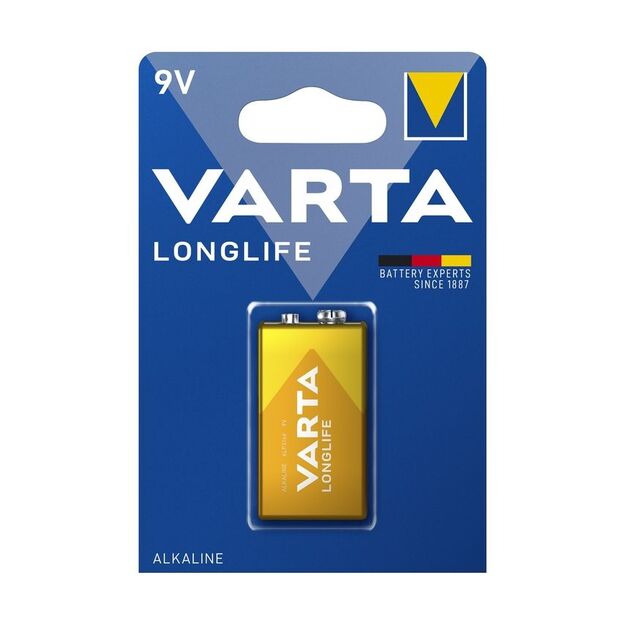 9V krona Varta Longlife 1 vnt.