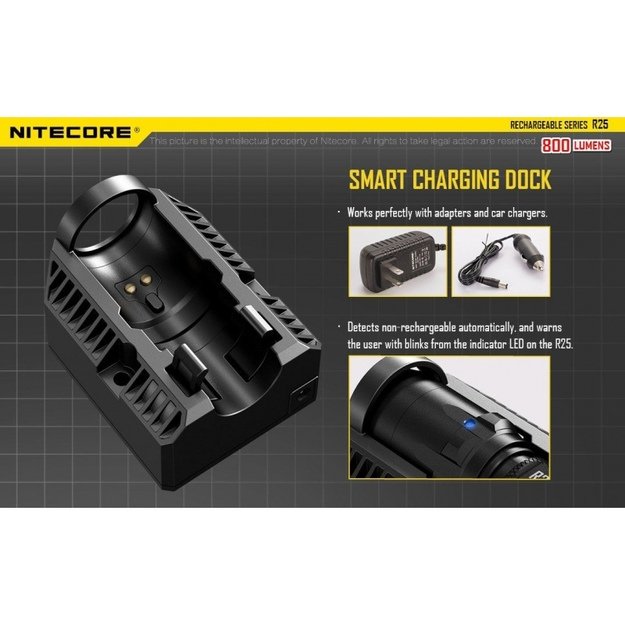 Nitecore R25 žibintuvėlis