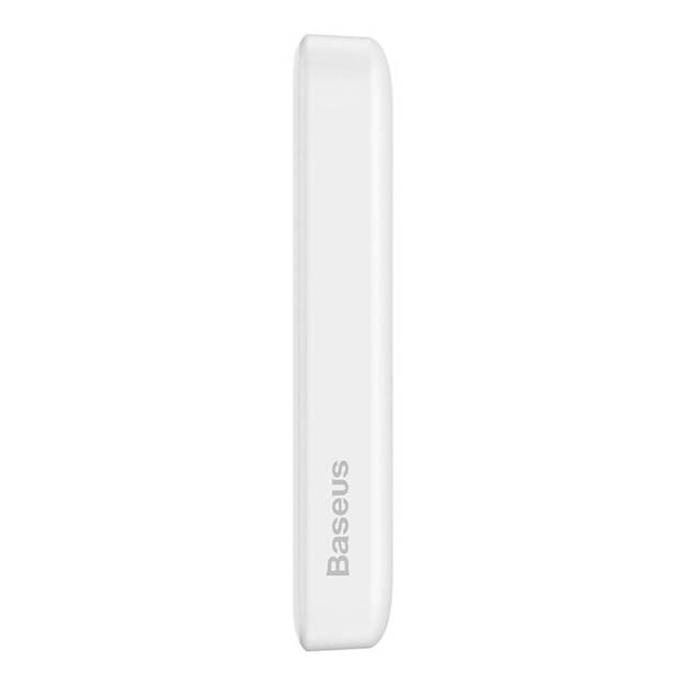 Maitinimo baterija Baseus Magnetic, 10000 mAh, USB-C 20W, MagSafe (balta)
