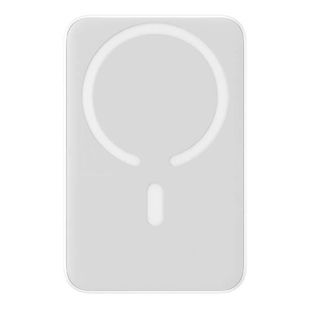 Maitinimo baterija Baseus Magnetic, 10000 mAh, USB-C 20W, MagSafe (balta)