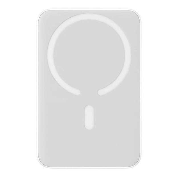Maitinimo baterija Baseus Magnetic, 10000 mAh, USB-C 20W, MagSafe (balta)