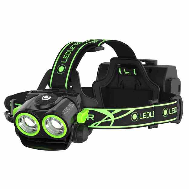 Ledlenser XEO19R pakraunamas prožektorius, žalias